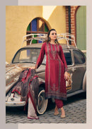 Prm Trendz Beetle Viscose Pashmina Digital Print Embroidered Work Salwar Kameez