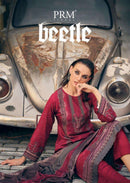 Prm Trendz Beetle Viscose Pashmina Digital Print Embroidered Work Salwar Kameez