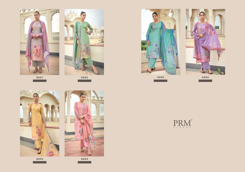 Prm Trendz Eknoor Pure Simar Muslin Silk Fancy Work Salwar Suit