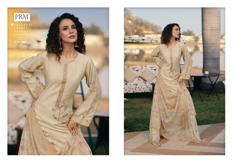 Prm Trendz Vouge Naffes Muslin Silk  Digital print With Fancy Embroidery Work Salwar Suit