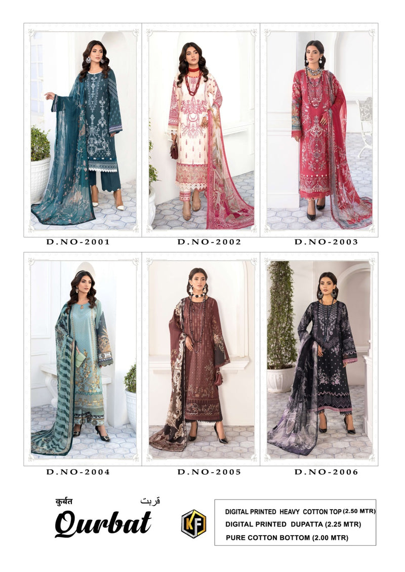 Keval Fab Qurbat Vol 2 Printed Lawn Cotton Salwar Kameez