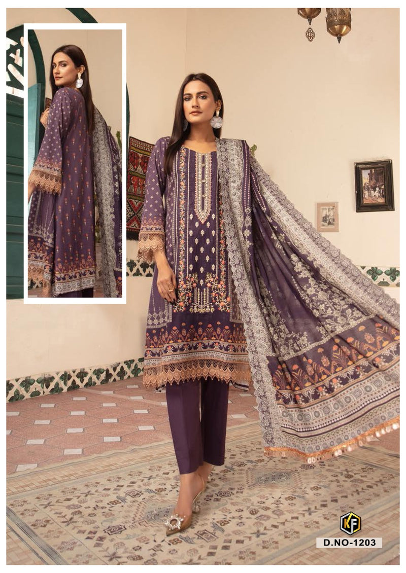 Keval Fab Rangrez Vol 2 Heavy Cotton Karachi Style Print Salwar Kameez