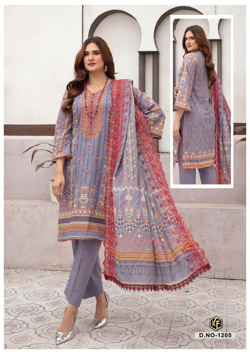 Keval Fab Rangrez Vol 2 Heavy Cotton Karachi Style Print Salwar Kameez