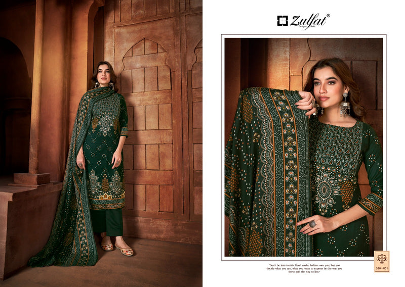 Zulfat Designer Suits Riyana Pashmina Fancy Salwar Suit