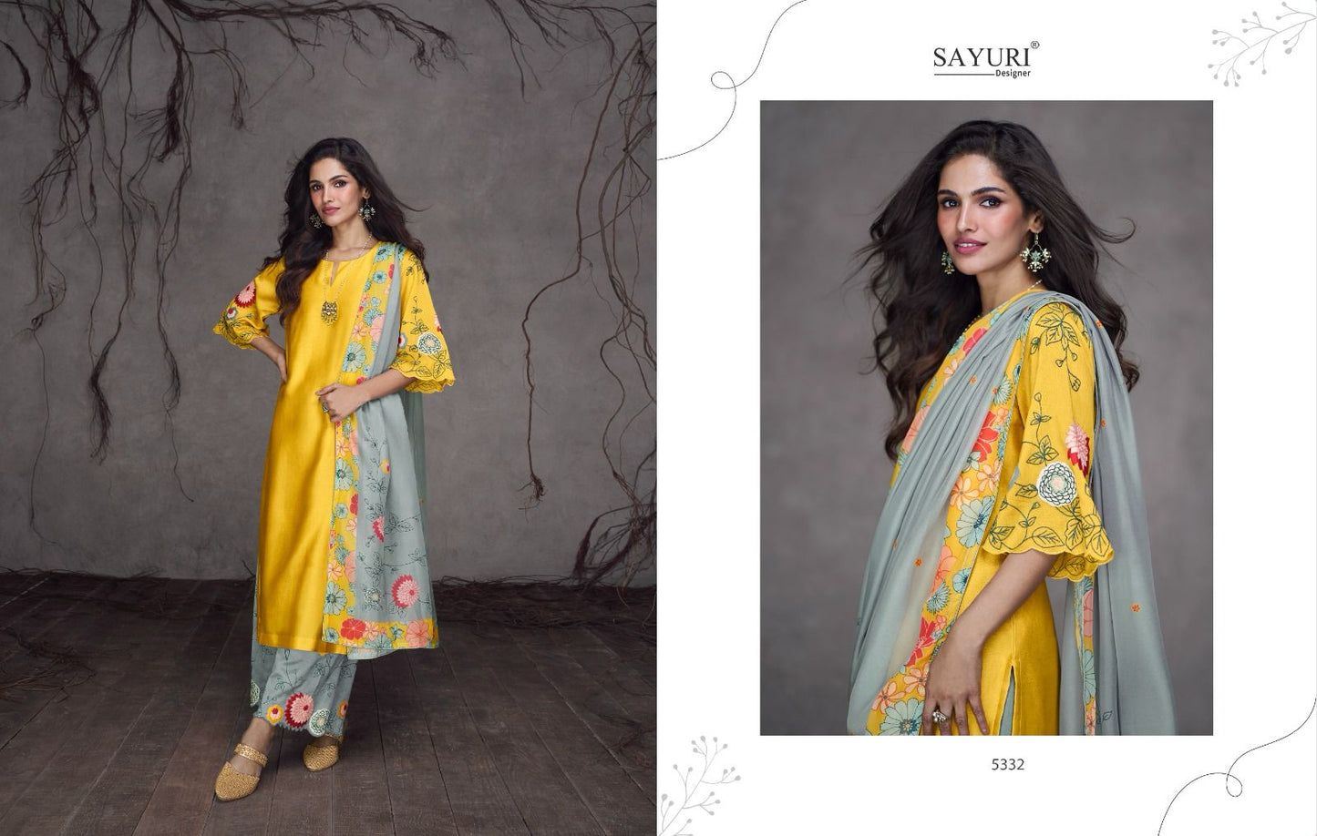 Sayuri Designer Rubaab Silk Fancy Designer Readymade Suit Collection