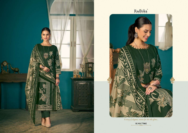 Radhika Fashion Azara Vol 2 Lawn Cotton Designer Handwork Salwar Kameez