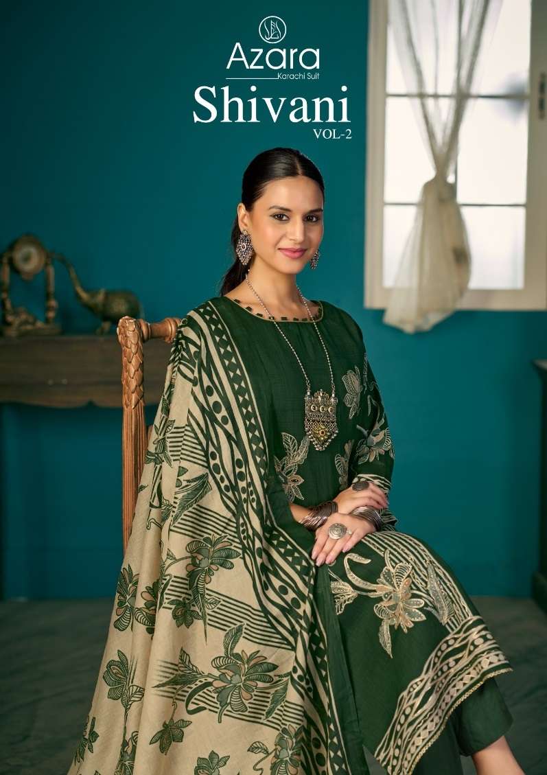 Radhika Fashion Azara Vol 2 Lawn Cotton Designer Handwork Salwar Kameez