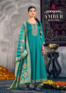Ragoon Amber Jacquard Khatliwork Anarkali Designer Kurti