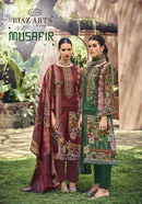 Riaz Arts Musafir Vol 23 Lawn Cambric Cotton Pakistani Salwar Kameez