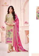 Roli Moli Creation Tania Pure Pashmina Embroidered Diamond Work Salwar Suit