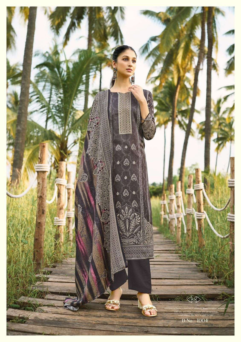 Roli Moli Farida Pashmina Winter Collection – Premium Suits with Twill Shawl Dupatta & Diamond Work