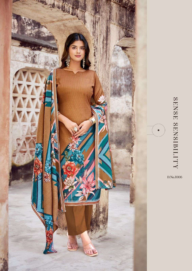Roli Moli Kabira Pashmina Suit – Latest Winter Collection 2025 | Heavy Spun Bottom & Printed Shawl