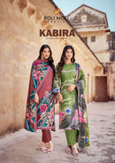 Roli Moli Kabira Pashmina Suit – Latest Winter Collection 2025 | Heavy Spun Bottom & Printed Shawl