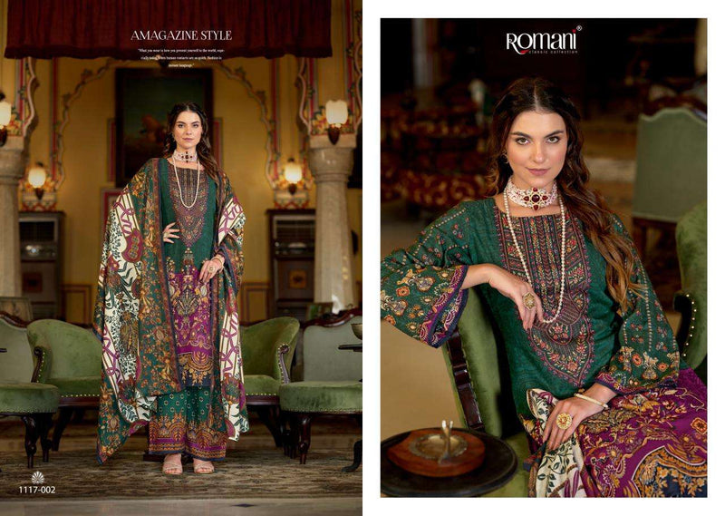 Romani Mahira Vol 4 Soft Cotton Embroidered Designer Work Salwar Suit