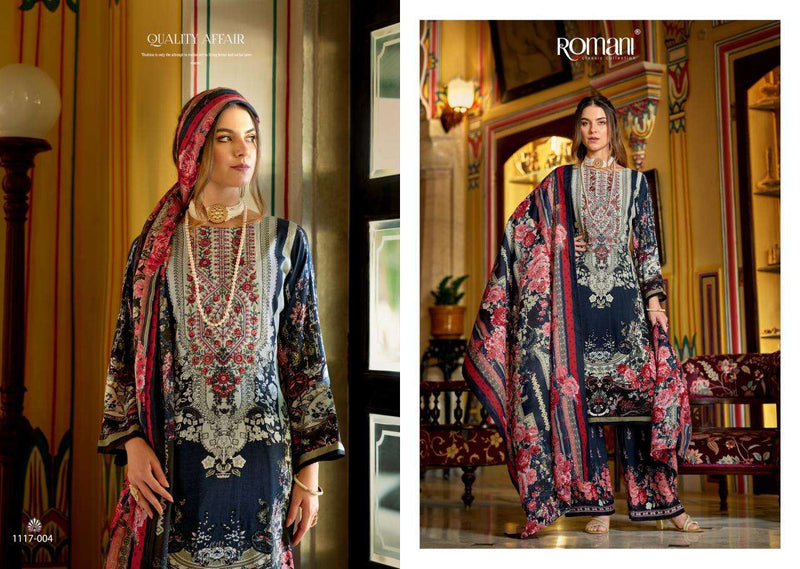 Romani Mahira Vol 4 Soft Cotton Embroidered Designer Work Salwar Suit