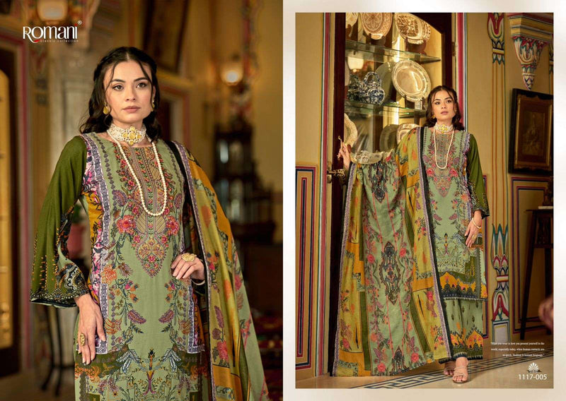 Romani Mahira Vol 4 Soft Cotton Embroidered Designer Work Salwar Suit