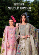 Romani Needle Wonder Vol 3 Premium Cotton Embroidered Work Salwar Suit