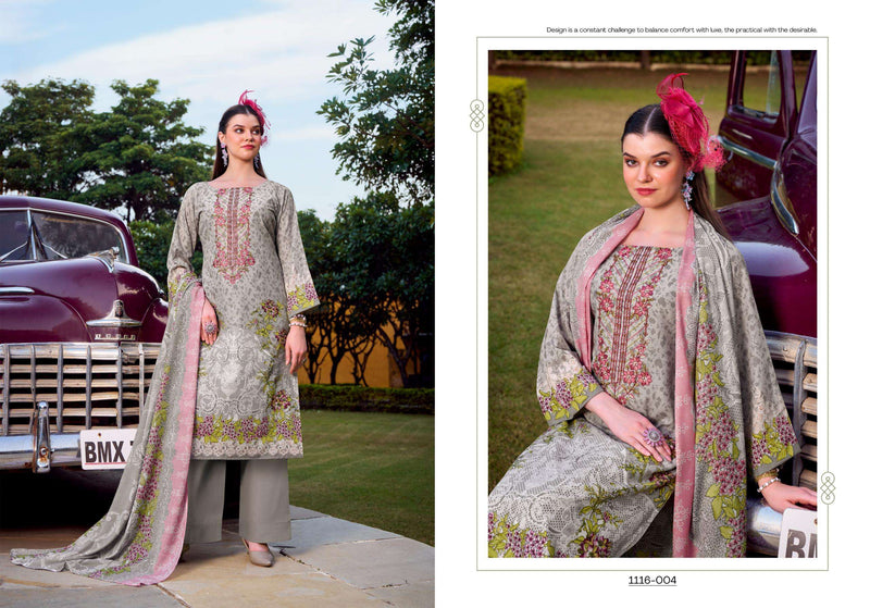 Romani Needle Wonder Vol 3 Premium Cotton Embroidered Work Salwar Suit