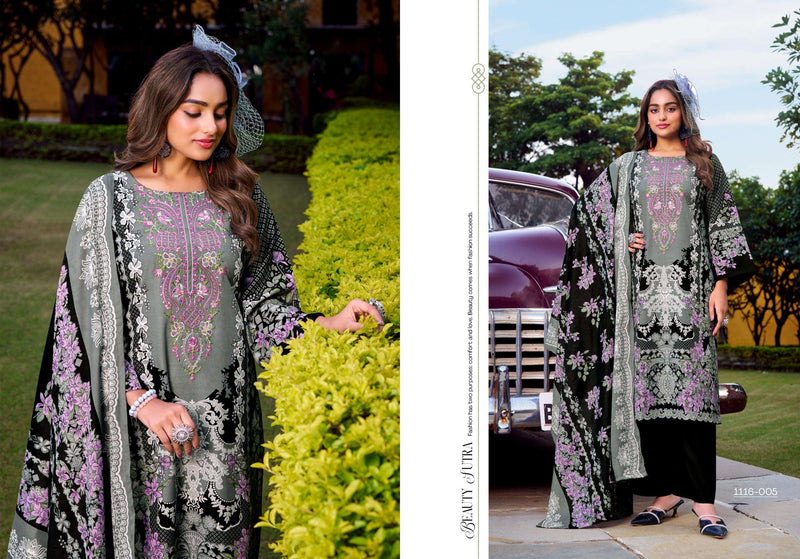 Romani Needle Wonder Vol 3 Premium Cotton Embroidered Work Salwar Suit