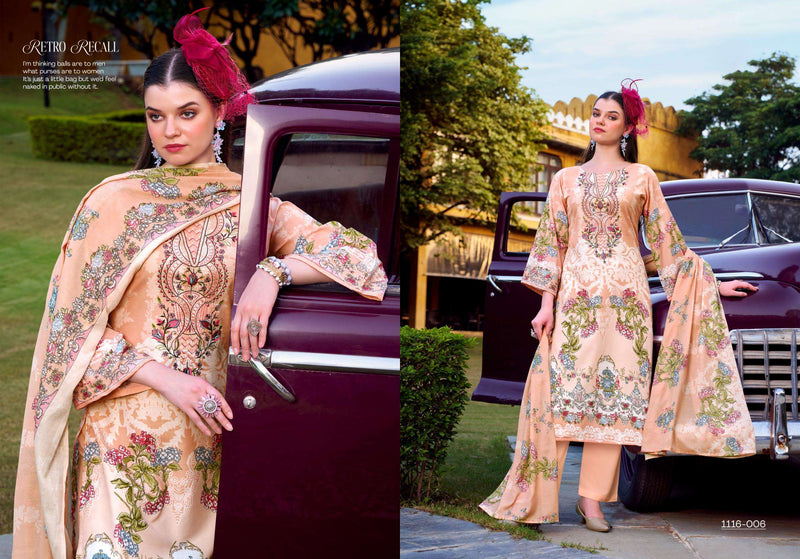 Romani Needle Wonder Vol 3 Premium Cotton Embroidered Work Salwar Suit