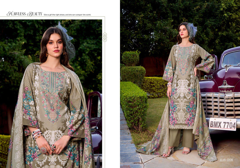 Romani Needle Wonder Vol 3 Premium Cotton Embroidered Work Salwar Suit
