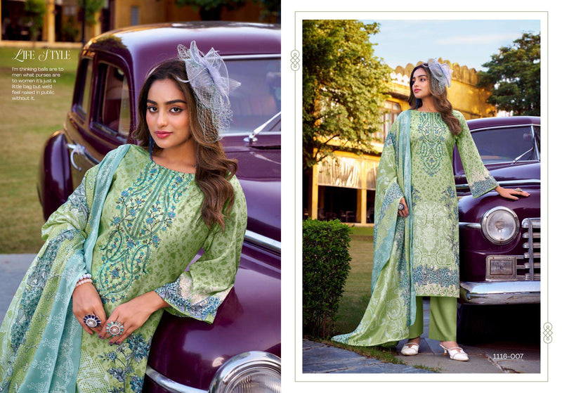 Romani Needle Wonder Vol 3 Premium Cotton Embroidered Work Salwar Suit
