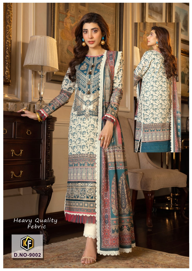 Keval Fab Sobia Nazir Vol 9 Cotton Karachi Style Print Salwar Kameez