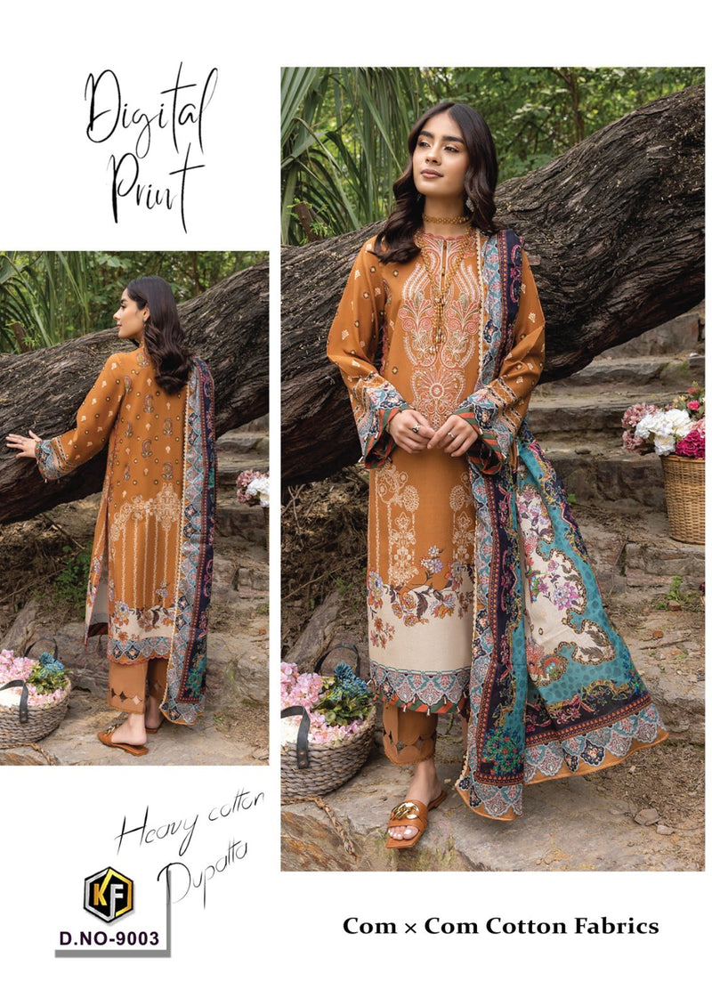 Keval Fab Sobia Nazir Vol 9 Cotton Karachi Style Print Salwar Kameez