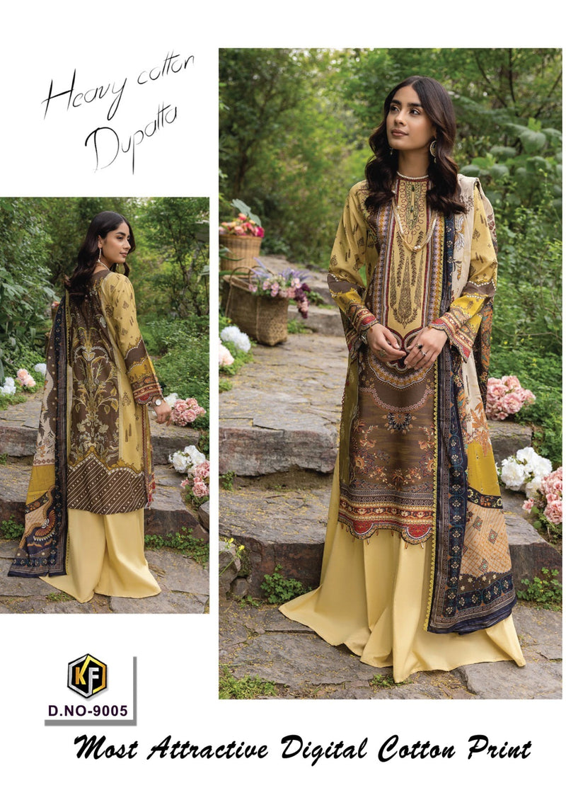 Keval Fab Sobia Nazir Vol 9 Cotton Karachi Style Print Salwar Kameez