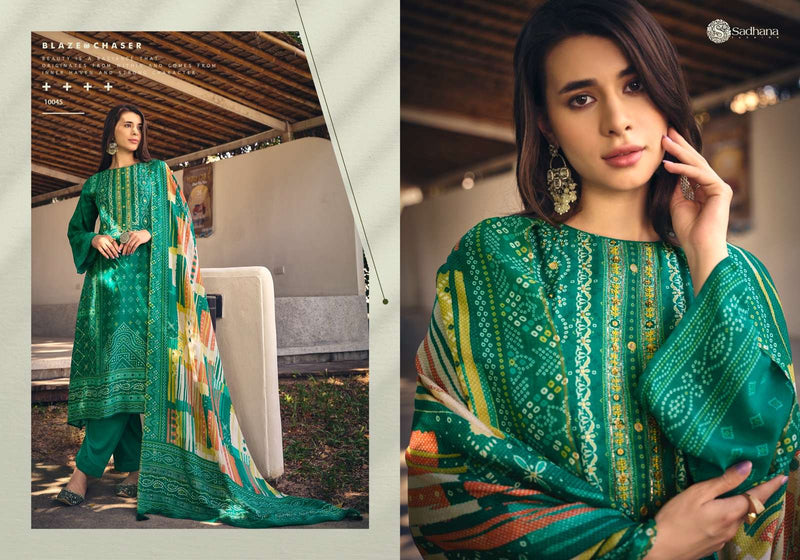 Sadhana Fashion Inaayat Muslin Silk Digital Print With Heavy Khatli Work Fancy Designer Salwar Kameez