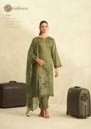 Sadhna Fashion Zinat Pure Lawn Cotton Handwork Salwar Kameez