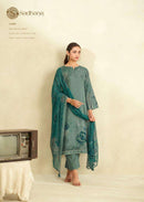 Sadhna Fashion Zinat Pure Lawn Cotton Handwork Salwar Kameez