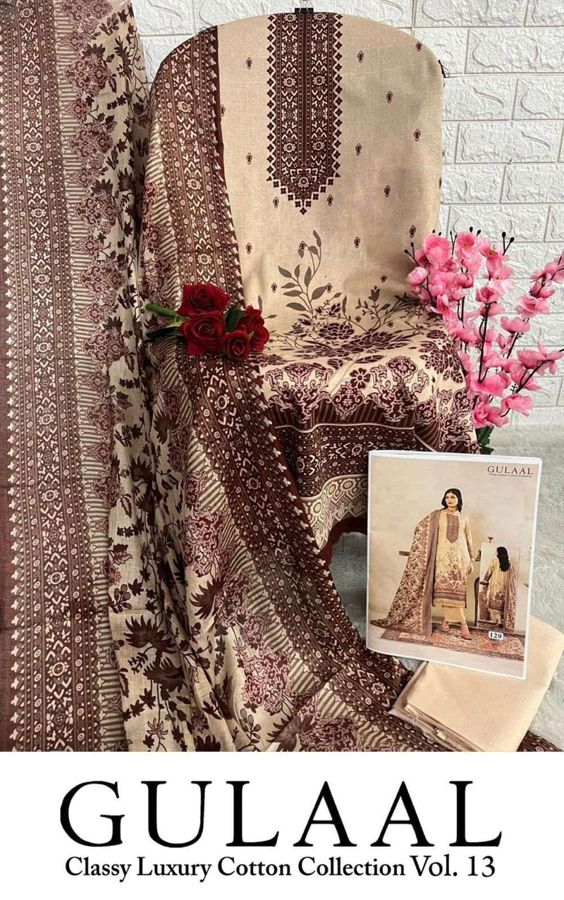 Sana Maryam Gulaal Classy Luxury Cotton Collection Vol 13 Printed Karachi Salwar Suit