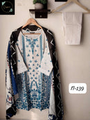 Sapphire Agha Noorain 139 Pure Lawn Cotton Printed Pret Kurti