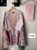 Sapphire Agha Noorain 139 Pure Lawn Cotton Printed Pret Kurti