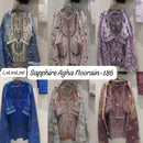 Sapphire Agha Noorain 186 Pure Lawn Cotton Printed Pret Kurti
