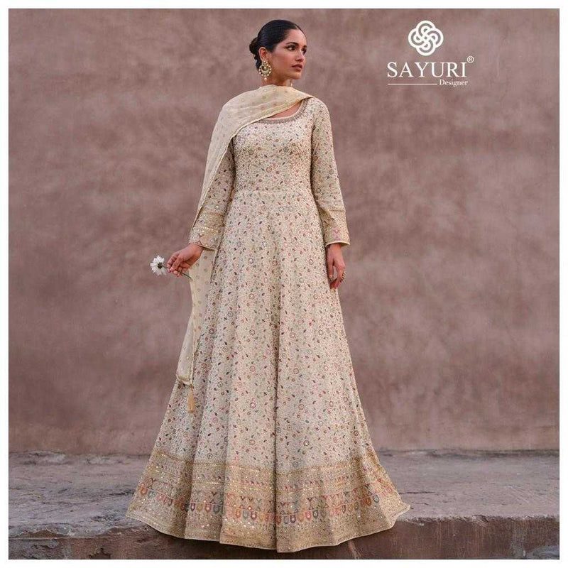 Sayuri Designer Advira Georgette Exclusive Wear Designer Fancy Gown