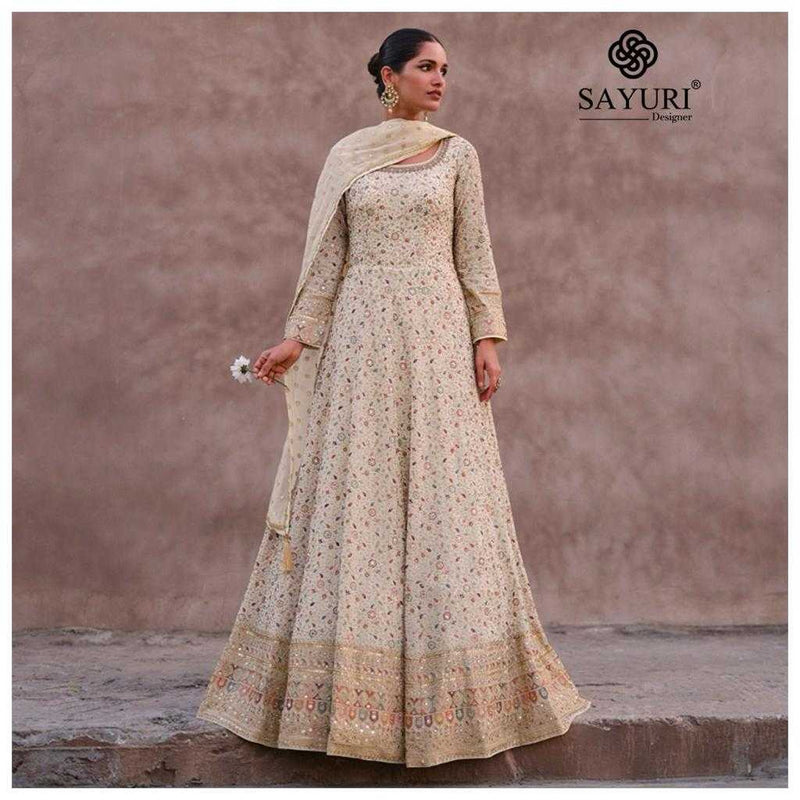 Sayuri Designer Advira Georgette Exclusive Wear Designer Fancy Gown