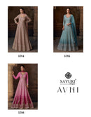 Sayuri Designer Avni Premium Silk Embroidered Designer Gown