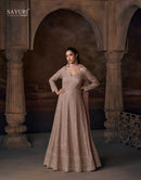 Sayuri Designer Avni Premium Silk Embroidered Designer Gown