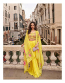 Sayuri Designer Melodi Premoium Chinon Silk Jacquard Embroidered Designer Suit