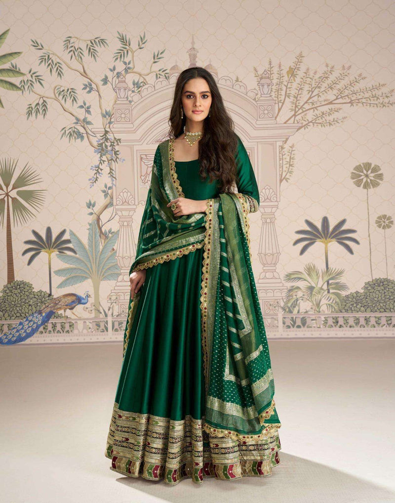 Sayuri Designer Roshni Premium Silk Jacquard Designer Suit
