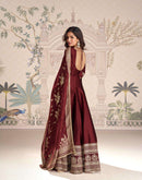 Sayuri Designer Roshni Premium Silk Jacquard Designer Suit