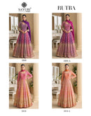 Sayuri Designer Rutba Premium Georgette Embroidered Designer Suit
