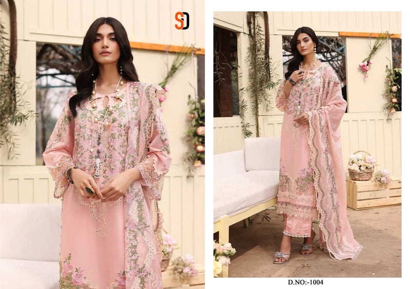 Shraddha Desiger Charizma Vol 1 Pure Cotton Embroidered Chikenkari Work Salwar Suit