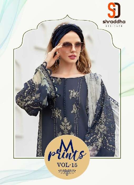 Shraddha Designer Mprint Vol 15 Pure Lawn Cotton Printed Pakistani Suit