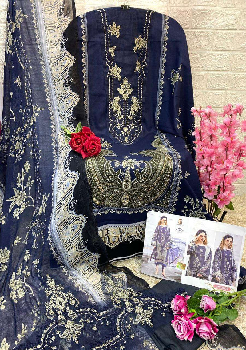 Shraddha Designer Mprint Vol 15 Pure Lawn Cotton Printed Pakistani Suit