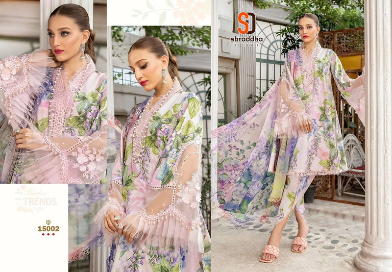 Shraddha Designer Mprint Vol 15 Pure Lawn Cotton Printed Pakistani Suit