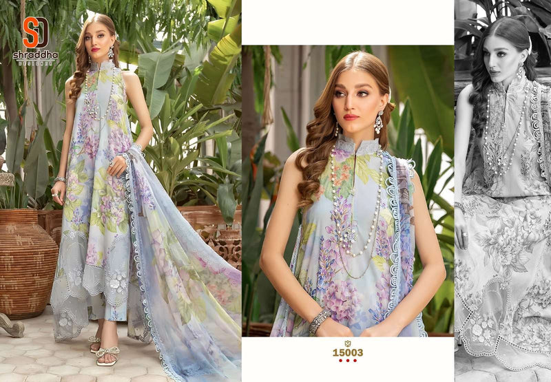 Shraddha Designer Mprint Vol 15 Pure Lawn Cotton Printed Pakistani Suit