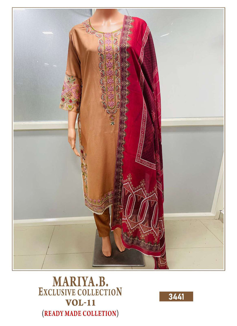 Shree Fab Mariya B Exclusive Collection Vol 11  Cotton With Heavy Self Embroidery Designer Pret Kurti